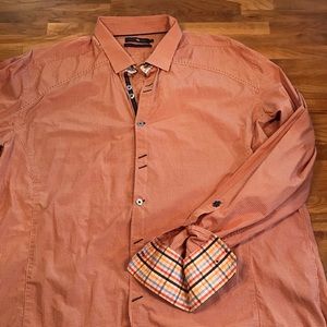 Men’s Used Stone Rose button down dress shirt